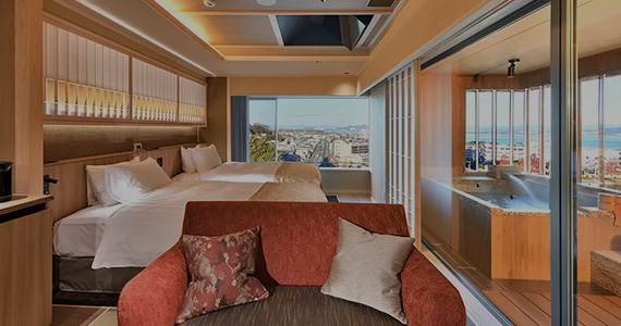 Semi-suite Japanese-style room
