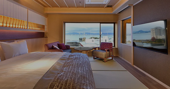 Double bed Japanese-style room
