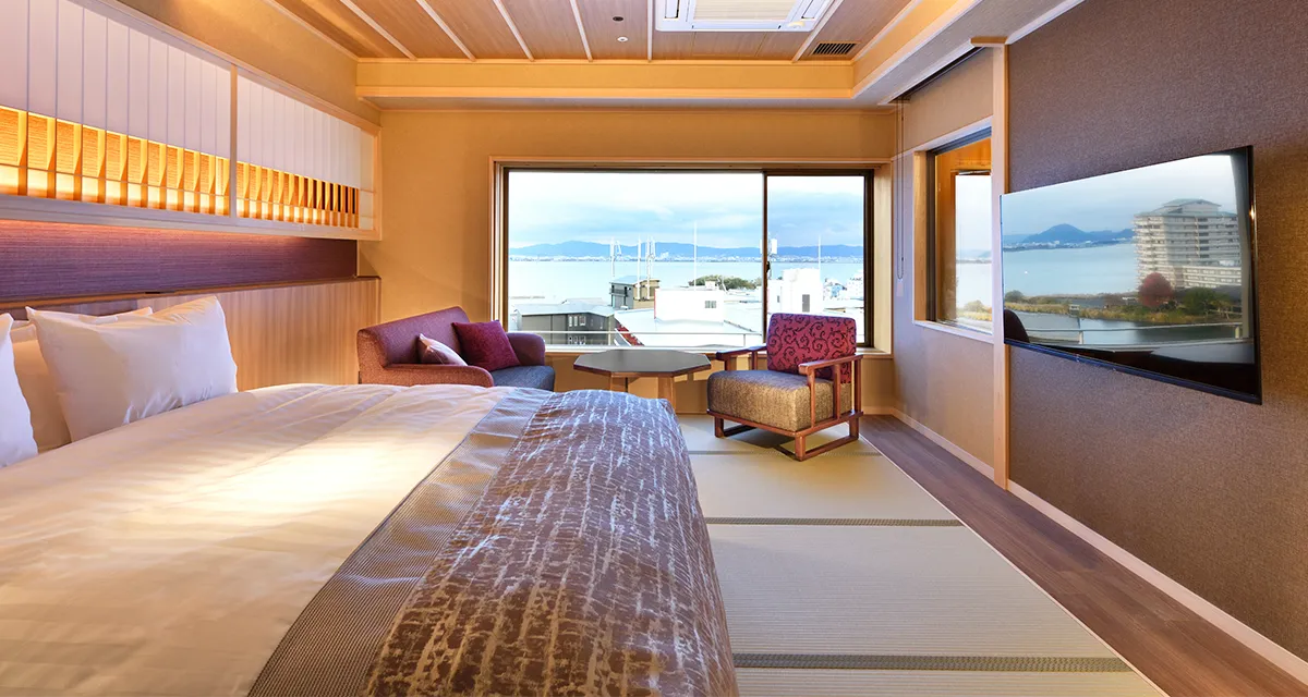 Double bed Japanese-style room