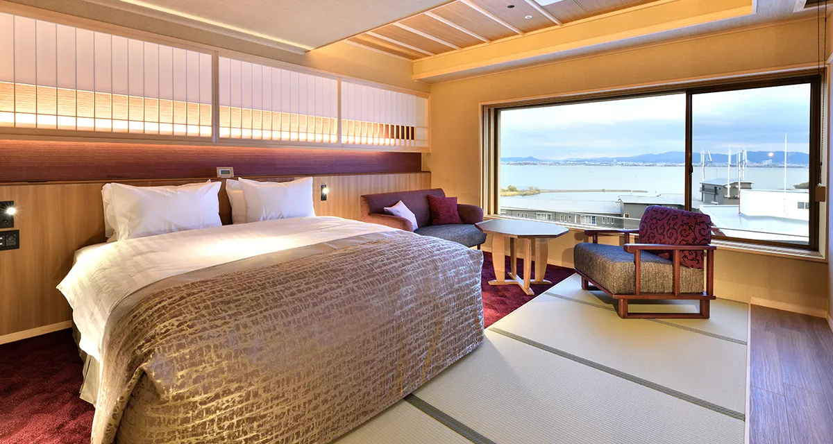 Double bed Japanese-style room